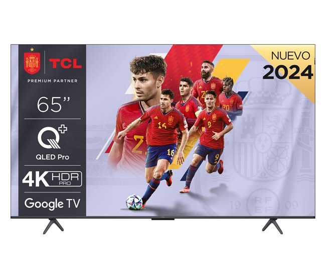Conforama TV 65 pulgadas TCL 65C655 QLED Smart TV 3 HDMI 1 USB