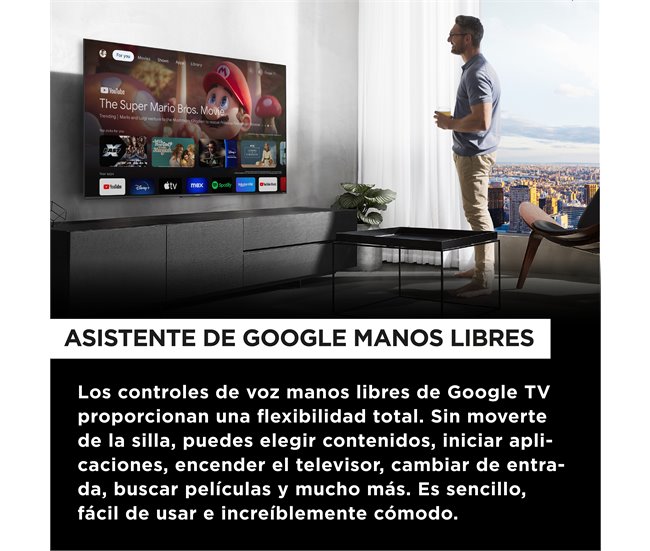 Conforama TV 65 pulgadas TCL 65C655 QLED Smart TV 3 HDMI 1 USB Promoción trimestral