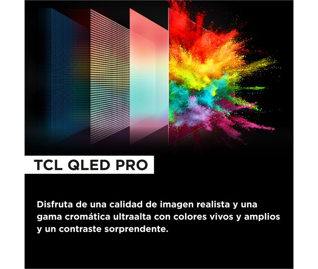 Conforama TV 65 pulgadas TCL 65C655 QLED Smart TV 3 HDMI 1 USB Promoción trimestral