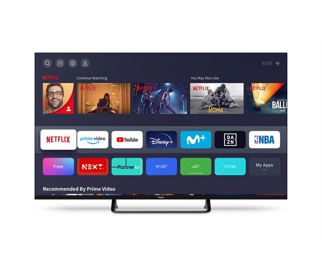 Conforama TV 43 pulgadas ENGEL LE4395 QLED Smart TV Limitado a 3 días
