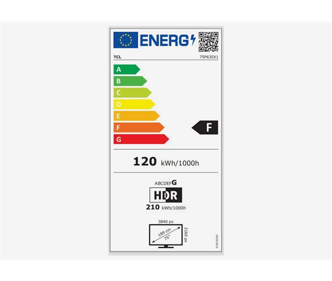 Conforama TV 75 pulgadas TCL 75P635 Smart TV Libre de impuestos