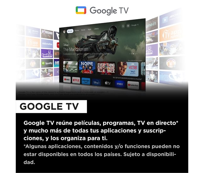 Conforama TV 98 pulgadas TCL 98C655 QLED Smart TV 3 HDMI 1 USB Descuentos del mes