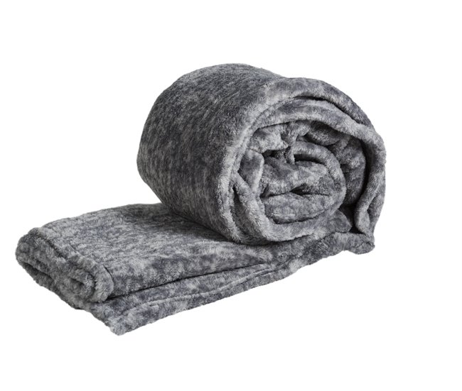 Conforama Manta ALASKA 220x240cm color gris