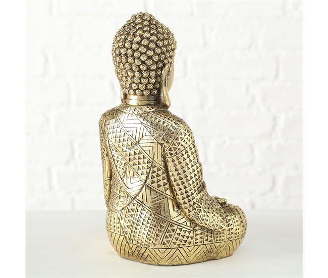 Conforama Figura dorado BUDA JARVEN 30cm Oferta exclusiva