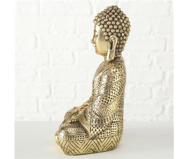 Conforama Figura dorado BUDA JARVEN 30cm Oferta exclusiva