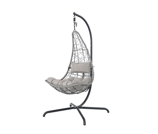 Conforama Balancín colgante MILAN color gris Mejor oferta