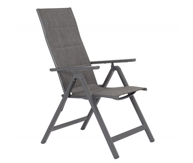 Conforama Silla de jardín SARAI color gris Rebajas top