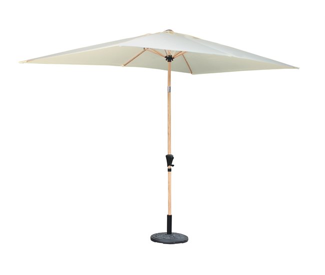 Conforama Parasol ENARA 250x200x300cm color beige Oferta especial