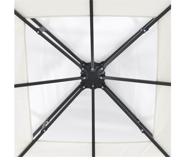 Conforama Pérgola CIRA 283x300x300cm color beige Último día