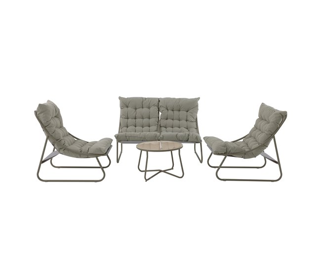 Conforama Set de jardín LARISA color beige