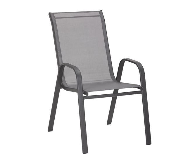 Conforama Silla de jardín SORA color gris Ahorra y exporta