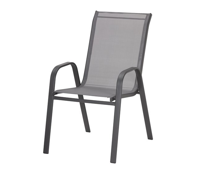 Conforama Silla de jardín SORA color gris Ahorra y exporta