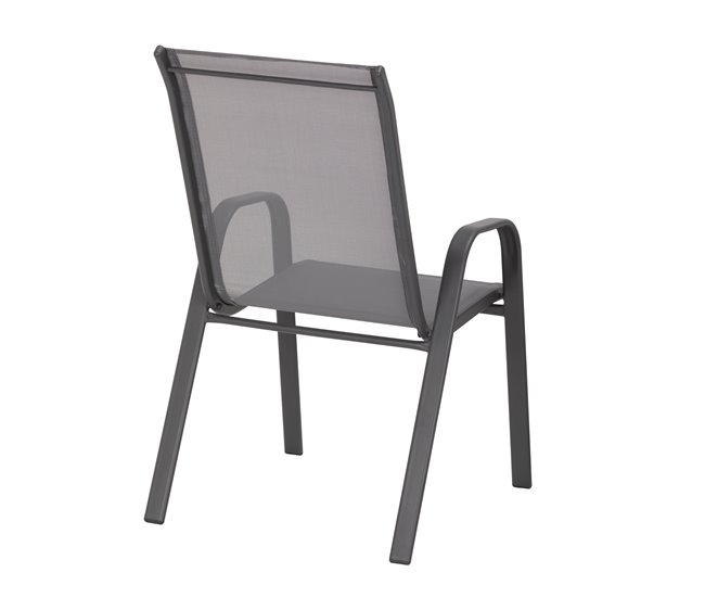 Conforama Silla de jardín SORA color gris Ahorra y exporta
