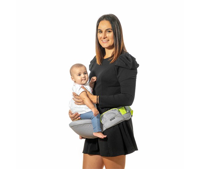Conforama Cinturón Portabebés Evolutivo con Bolsillos Seccaby InnovaGoods Libre de impuestos