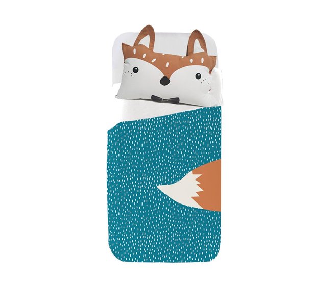 Conforama Juego de funda nórdica Infantil - Azul - Cama90 (160x270)