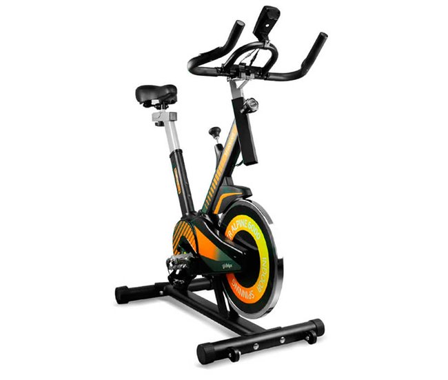 Conforama Bicicleta Ciclo Indoor Trainer ALPINE 6000. Volante de Inercia 10 kg Avanzado. Gridinlux Última moda