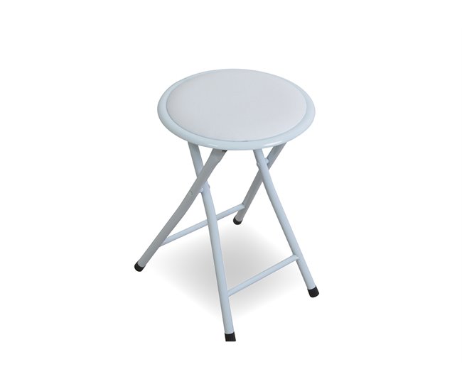 Conforama Taburete plegable FOLK III blanco COMPRAR AHORA