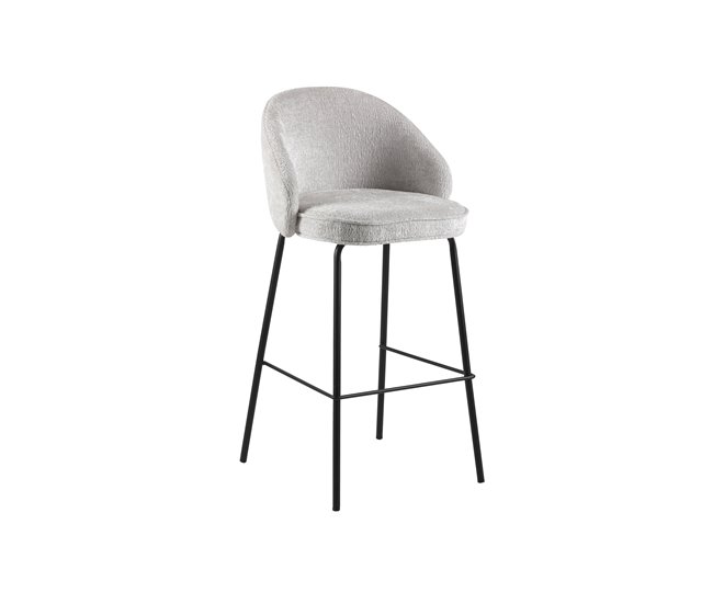 Conforama Pack de 2 unidades taburete alto QUEEN beige fijo alto 102cm Precio ultrabajo