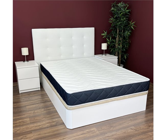 Conforama Colchón 90x190 Viscoelástico Juno Reversible Firmeza-Dureza Media-alta + Almohada de regalo de 70cm Los más vendidos