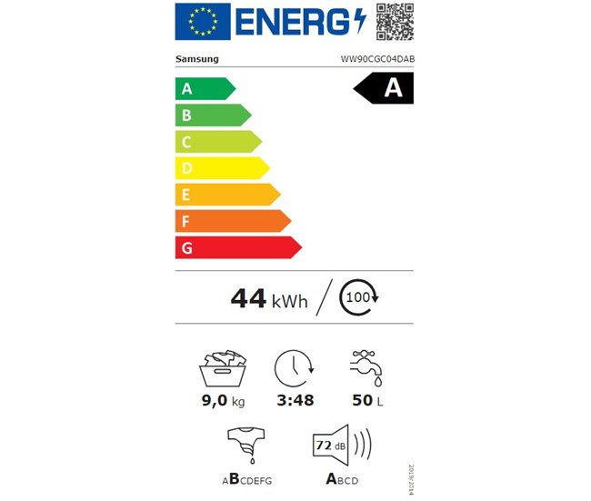Conforama Lavadora carga frontal SAMSUNG WW90CGC04DABEC 9kg 1400 RPM COMPRAR AHORA