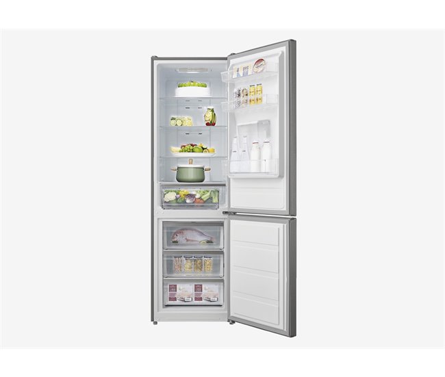Conforama Frigorífico Combi 1 88M 308L No Frost Inox MIDEA MDRB424FGE02IW Precios de Black Friday
