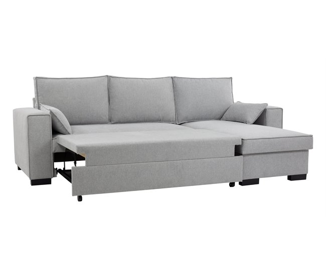 Conforama Chaise longue reversible con cama MARLON color gris Última moda