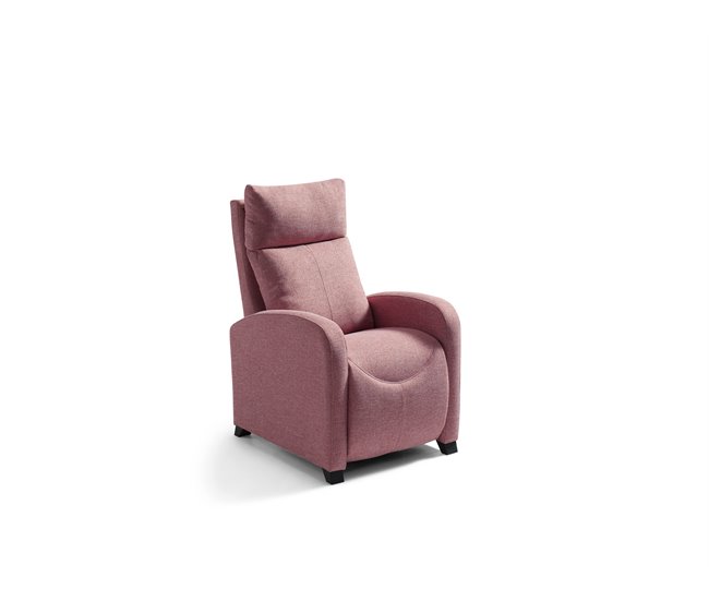 Conforama Sillón relax MILU manual color rosa Venta caliente