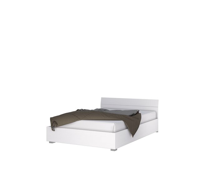 Conforama Conjunto dormitorio completo MILAN fresno blanco Liquidación