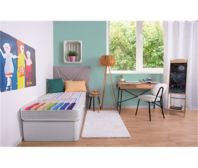 Conforama Colchón enrollado SCHOOL 8K 90x190cm SOMNALIS ESENCIAL Solo queda un día