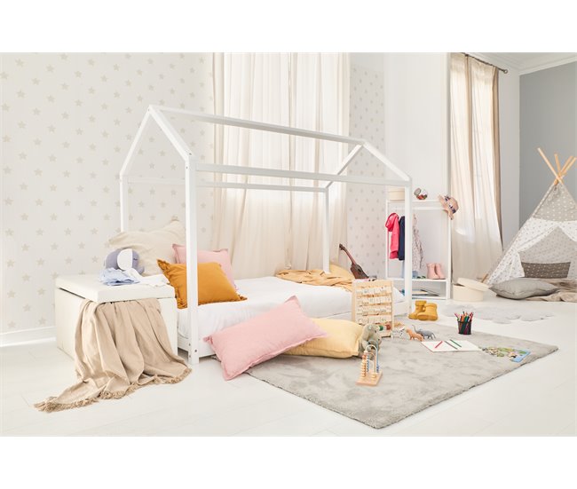 Conforama Estructura de cama casita EASY 90X190 Liquidación