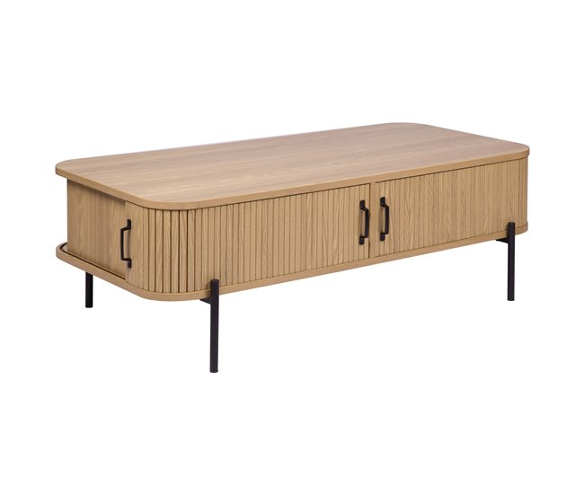 Conforama Mesa de centro color madera ANNE Descuento por venta flash