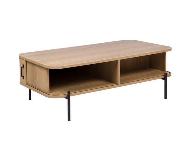 Conforama Mesa de centro color madera ANNE Descuento por venta flash