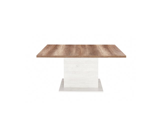 Conforama Mesa extensible VERONA roble antiguo