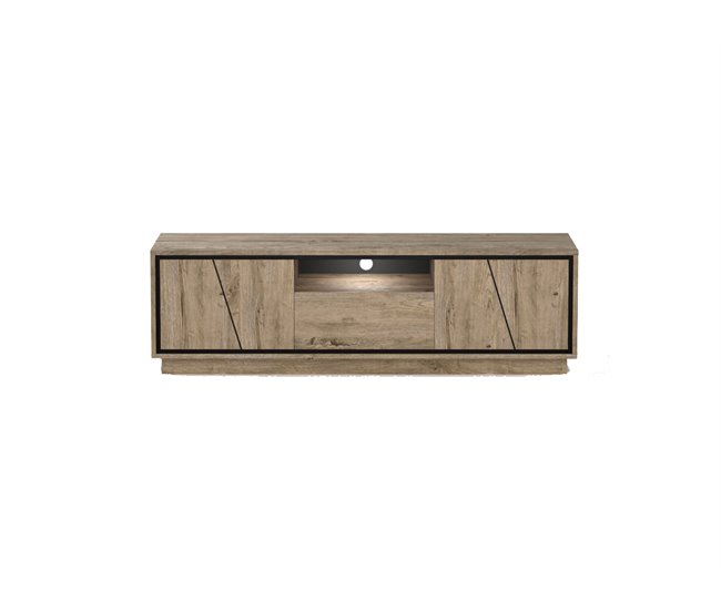 Conforama Mueble tv 190cm color roble HELSINKI