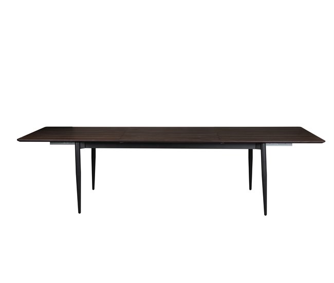 Conforama Mesa de comedor extensible marrón OLYMPIA Rebajas