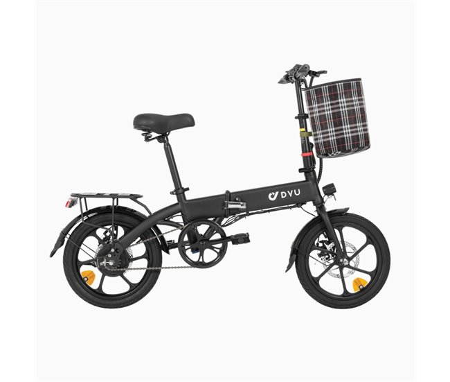 Conforama Bicicleta Eléctrica DYU A1F PRO | Motor 250W | Batería 36V7.5Ah | Alcance 30KM