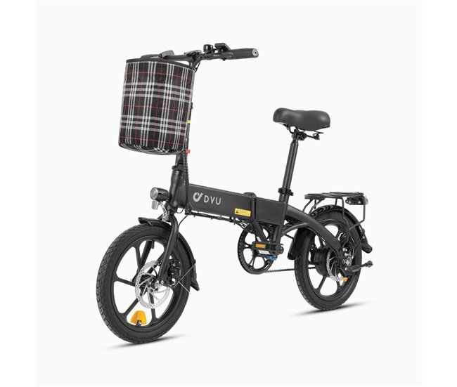 Conforama Bicicleta Eléctrica DYU A1F PRO | Motor 250W | Batería 36V7.5Ah | Alcance 30KM Tienda