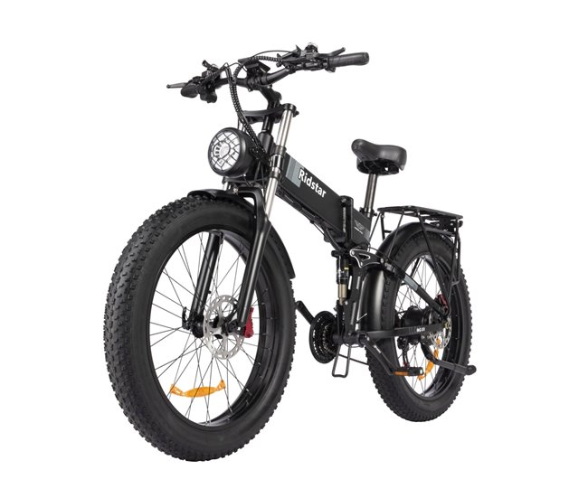Conforama Ridstar H26 Pro Bicicleta Eléctrica 1000W con Batería 48V23AH y Freno de Disco de Aceite Hidráulico