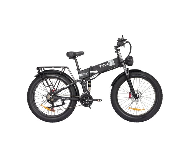 Conforama Ridstar H26 Pro Bicicleta Eléctrica 1000W con Batería 48V23AH y Freno de Disco de Aceite Hidráulico Liquidación