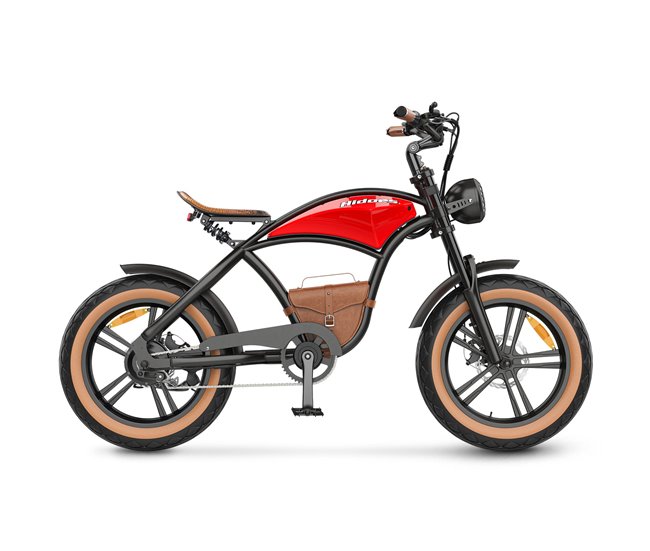 Conforama Descubre la Hidoes HD-B10: E-bike 1000W batería 48V13AH roja vintage Últimos 3 días