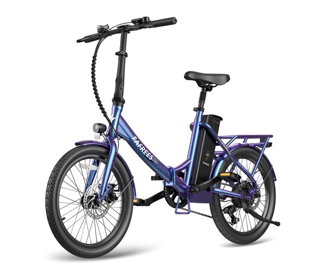 Conforama E-bike FAFREES F20 Lasting | Potencia 250W | Autonomía 120KM | Azul Púrpura Último día