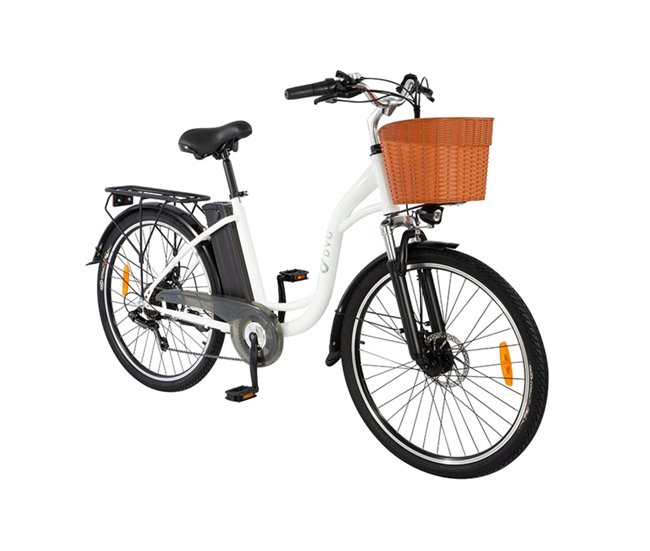 Conforama Bicicleta Eléctrica DYU C6 26" | Motor 350W | Batería 36V12.5Ah | Alcance 40KM Promoción por tiempo limitado