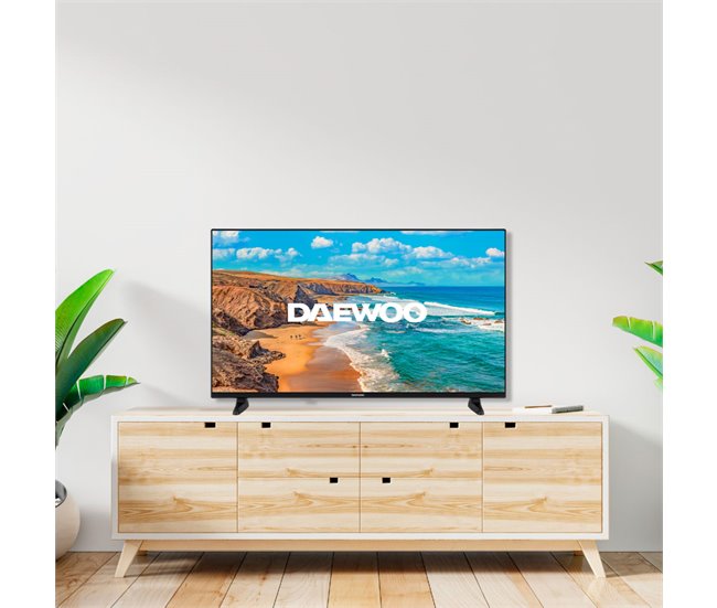 Conforama Televisor Smart TV Daewoo 40DM62FA 40'' Full HD DLED Android 11 E negro Tienda de fábrica