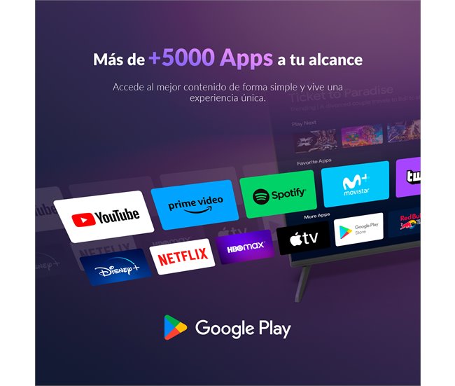 Conforama Televisor Smart TV 40 pulgadas FHD. Google Official con Android 11. Televisión TDT-HD - anexa SMART40C01FG Precios de Black Friday
