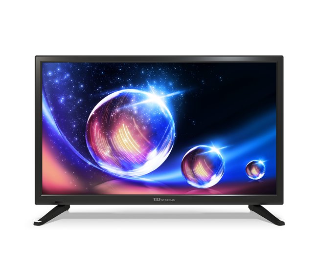 Conforama Televisor 24 Pulgadas HD USB Grabador reproductor Sintonizador digital DVB-T2/C - TD Systems PRIME24M20H Libre de impuestos