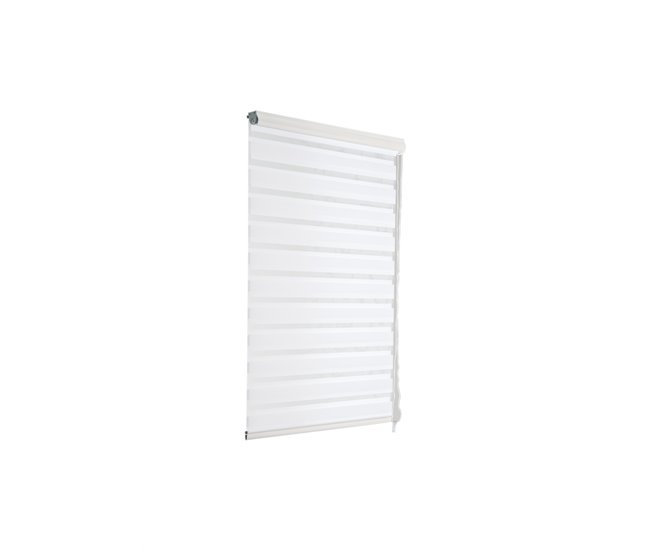 Conforama Estor NOCHE&DÍA 90x250cm color blanco Outlet