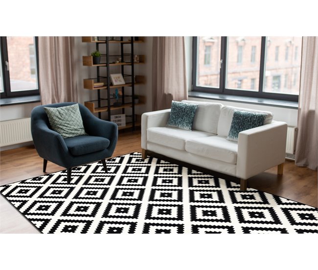 Conforama Alfombra BCF Morad RUTA diamantes geométrico - / 200x300 cm Envío gratis