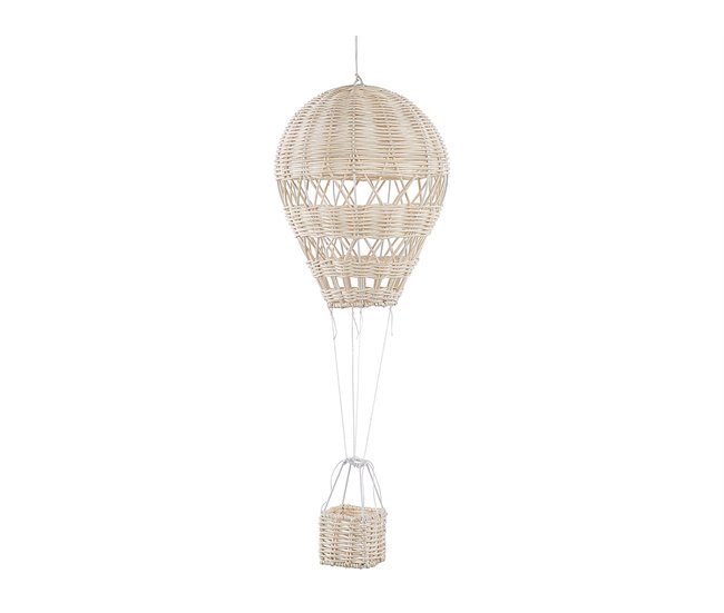 Conforama Decoración de ratán natural/beige 60 cm BEMBA Ofertas de temporada
