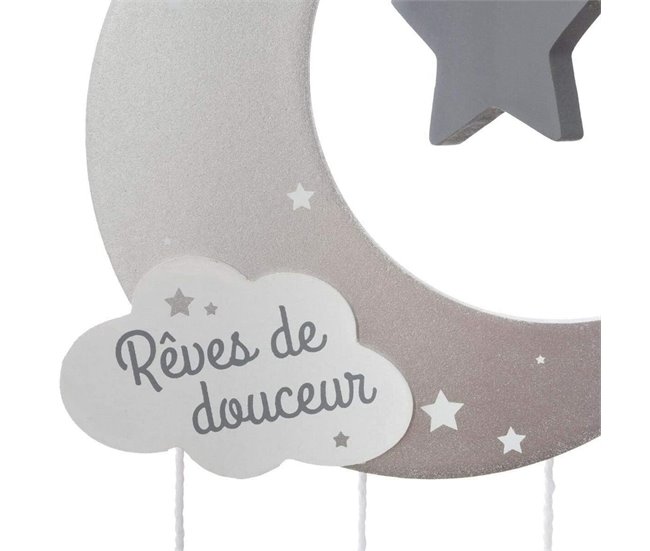 Conforama Carrusel para Cuna Atmosphera Luna Gris Madera MDF Grandes ahorros