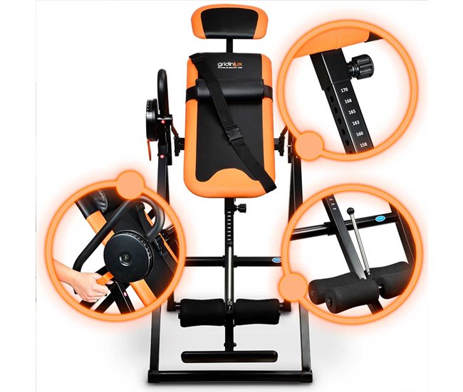 Conforama Tabla Inversión In-Gravity 1500 Cinturón de Seguridad Inclinacion 180 Gridinlux Venta caliente